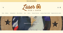 Desktop Screenshot of laserpicsandgifts.com